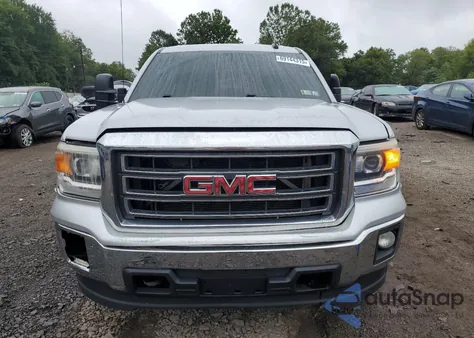 2015 GMC Sierra K1500 Sle из США, поврежденный, VIN 1GTV2UEC7FZ241701